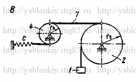 Схема варианта 8, задание Д23 из сборника Яблонского 1985 года