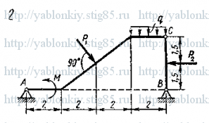 Схема варианта 2, задание С3 из сборника Яблонского 1985 года