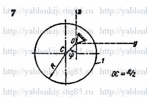 Схема варианта 7, задание Д17 из сборника Яблонского 1985 года
