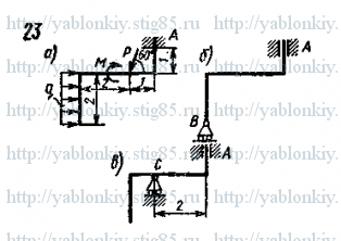 Схема варианта 23, задание С1 из сборника Яблонского 1985 года