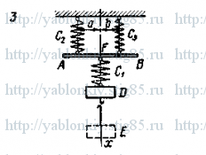 Схема варианта 3, задание Д3 из сборника Яблонского 1978 года