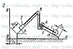 Схема варианта 2, задание Д7 из сборника Яблонского 1985 года