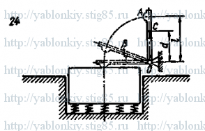 Схема варианта 24, задание Д13 из сборника Яблонского 1985 года