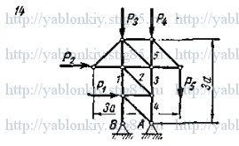 Схема варианта 14, задание С3 из сборника Яблонского 1978 года