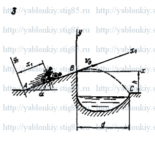 Схема варианта 13, задание Д1 из сборника Яблонского 1985 года