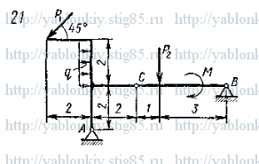Схема варианта 21, задание С3 из сборника Яблонского 1985 года
