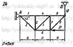 Схема варианта 24, задание С1 из сборника Яблонского 1978 года