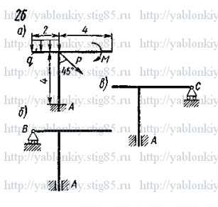 Схема варианта 26, задание С1 из сборника Яблонского 1985 года
