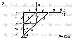 Схема варианта 7, задание С1 из сборника Яблонского 1978 года