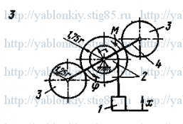 Схема варианта 3, задание Д18 из сборника Яблонского 1978 года