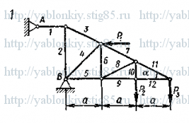 Схема варианта 1, задание С2 из сборника Яблонского 1985 года