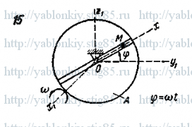 Схема варианта 15, задание Д4 из сборника Яблонского 1978 года