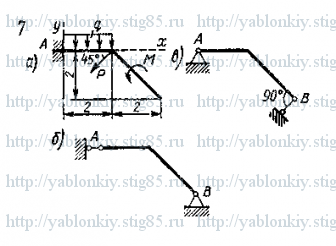 Схема варианта 7, задание С1 из сборника Яблонского 1985 года