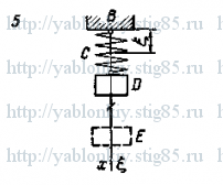 Схема варианта 5, задание Д3 из сборника Яблонского 1985 года