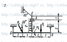 Схема варианта 3, задание С4 из сборника Яблонского 1985 года